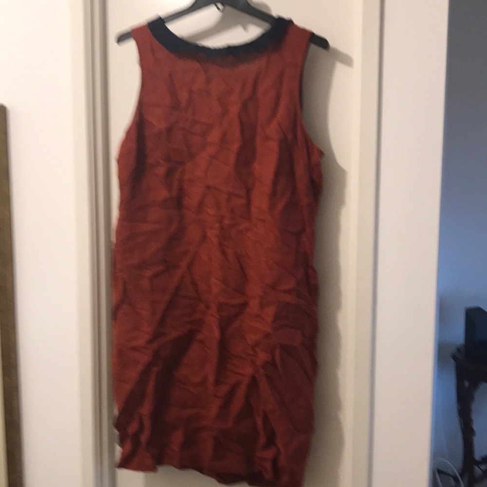 Boden sleeveless linen dress size 16L